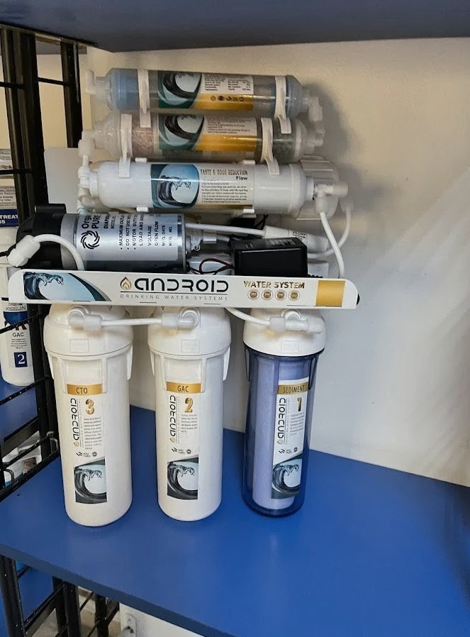 Android Water System 7-Stage RO with Organic Pure Pump